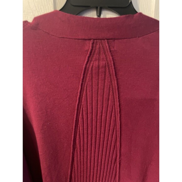 Liz Claiborne Sweater Plus 3X Open Cardigan Career Front Ribbed Casual Soft New - Picture 8 of 10